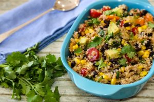 Couscous With Beans, Avocado and Scallions