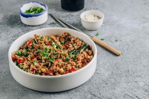 Vegetable Brown Rice Pulao
