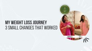 Sangeeta Sharma have lost around eight kgs in almost five months 